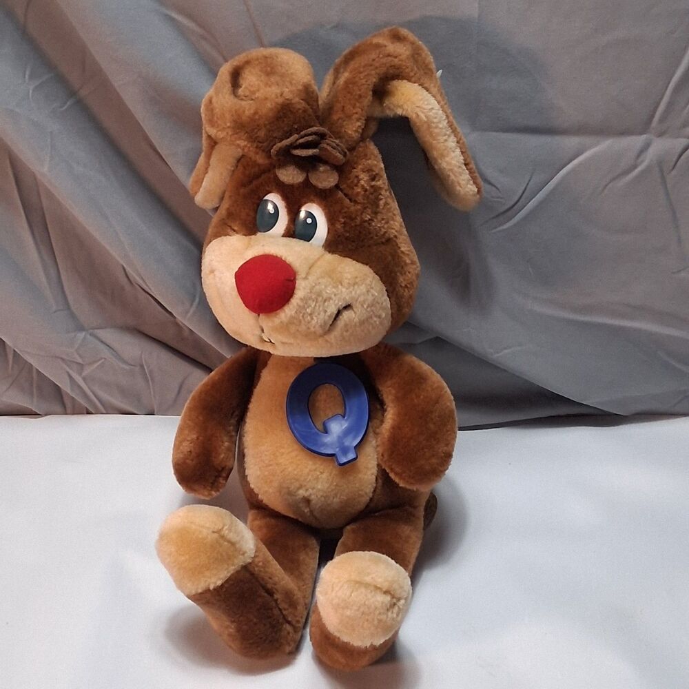 Nestle Quik Bunny Rabbit Nesquik Plush Stuffed‎ Animal Russ Berrie 1985 16 In